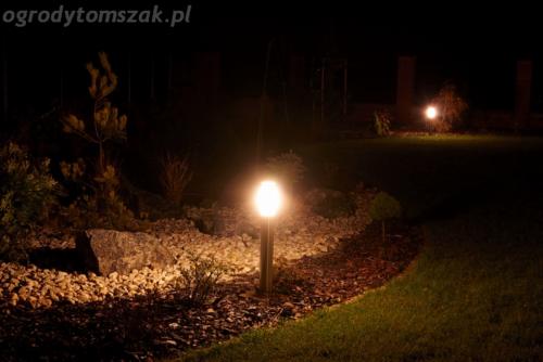 ogrod mazancowice oswietlenie noca 2010 05
