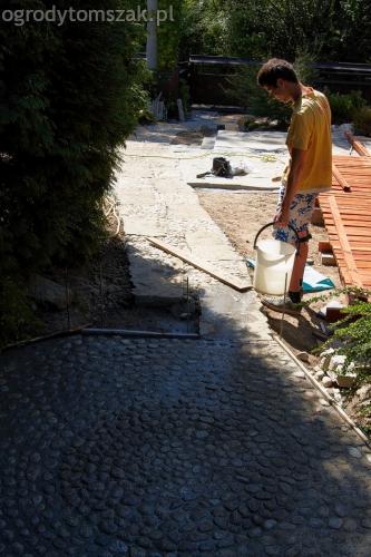 ogrodytomszak Bielsko Biala Mikuszowice oczko wodne kamien naturalny avant formowanie terenu 23